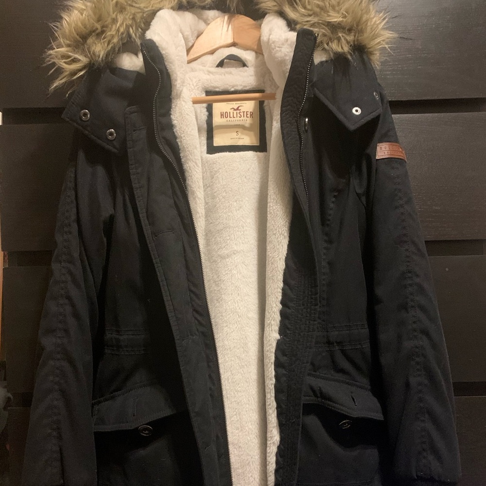 Hollister Parka with Removable Faux Fur Trim